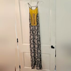 THML M Yellow and Black Maxi